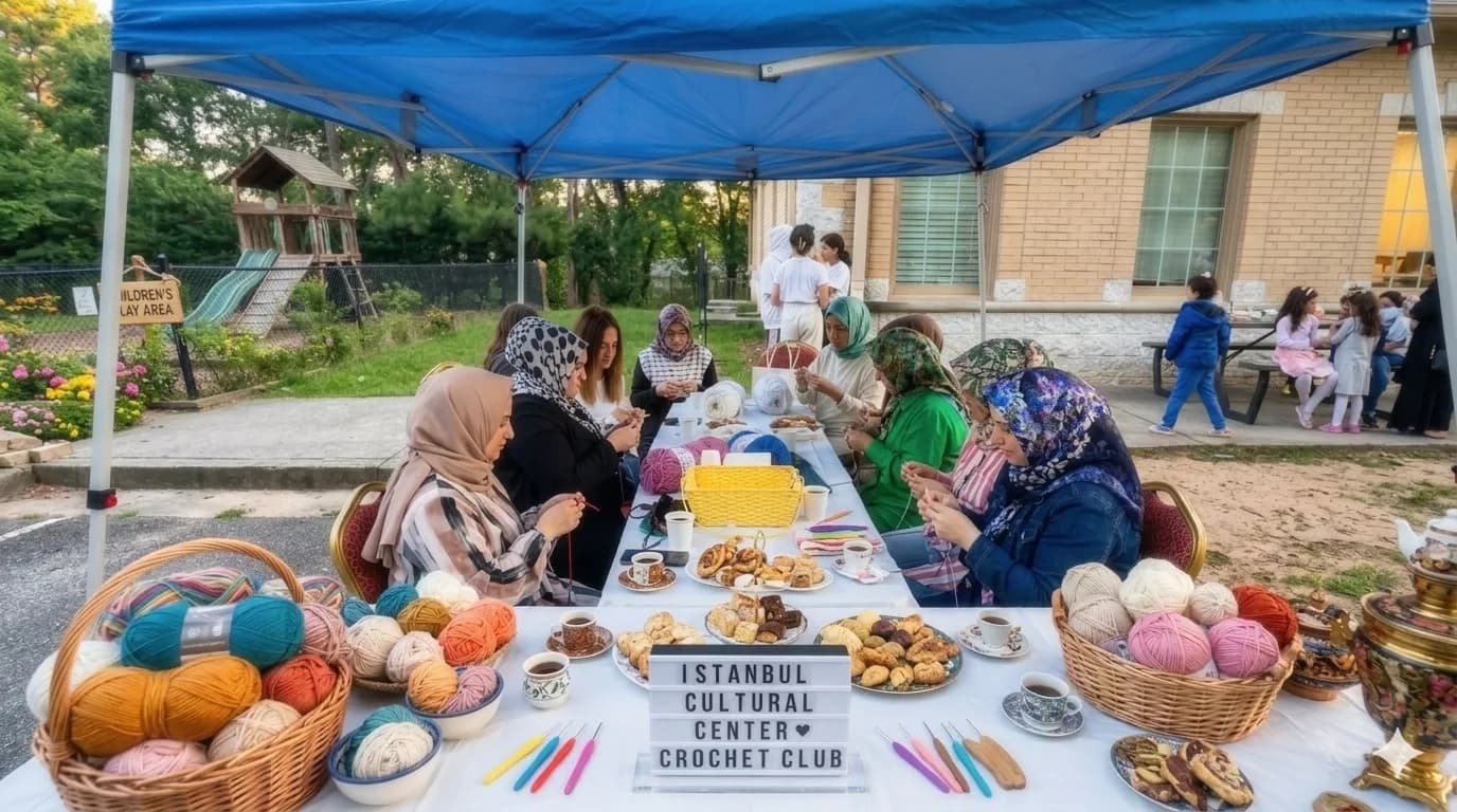 Crafting Comfort: Highlights from Our First Crochet Club Sessions!